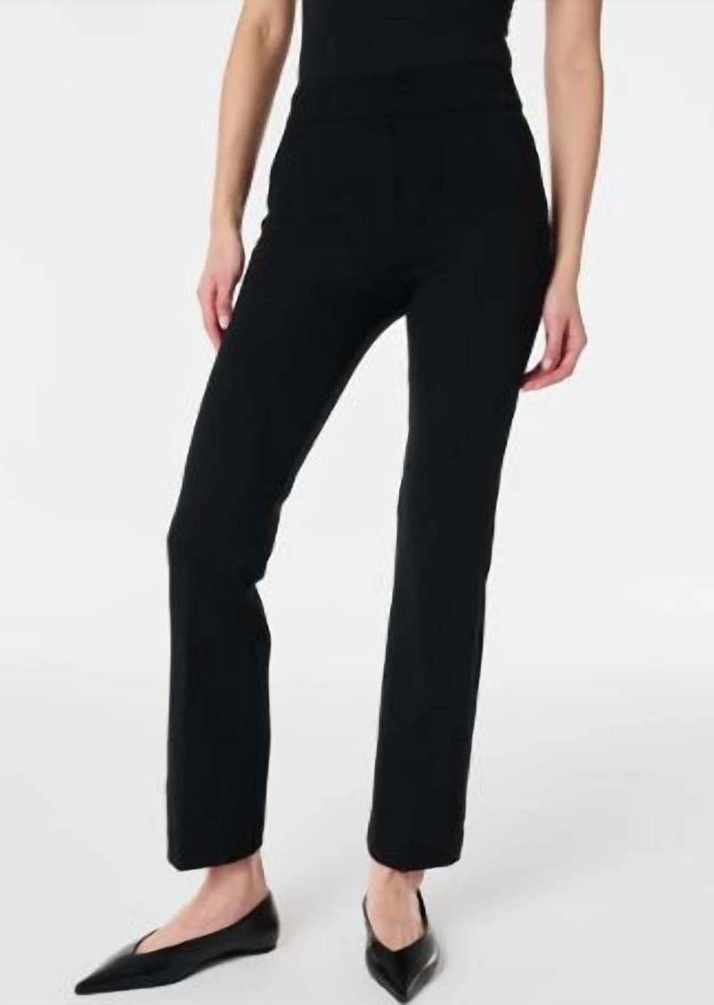 Spanx Smooth Perfectfit Ponte Kick Flare Pant In Black