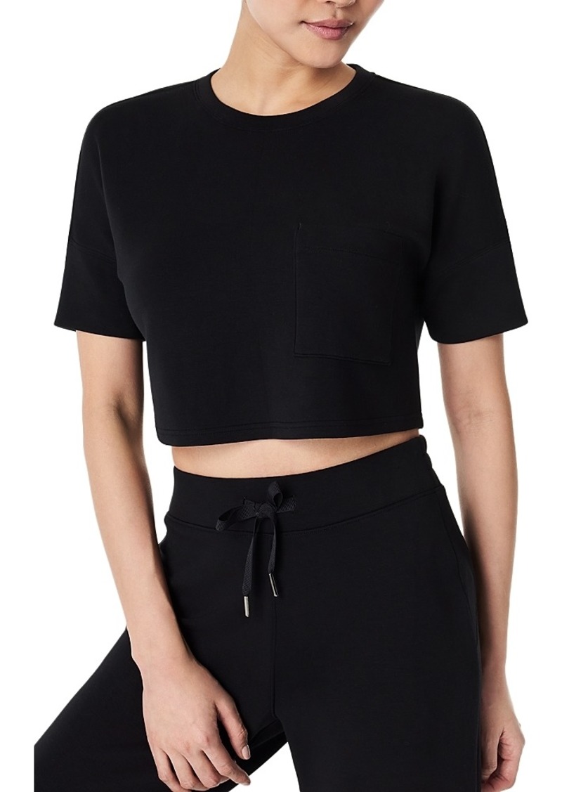 Spanx AirEssentials Cropped Pocket Tee