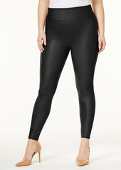 Spanx Faux Leather Leggings, P/Xs-3X - Black