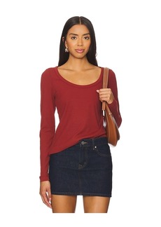 SPANX Rib Scoop Tee