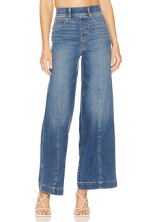 SPANX Seamed Front Wide Leg Jean