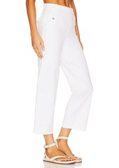 SPANX Stretch Twill Cropped Wide Leg Pant