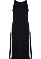 SPANX Women's Aire Side Stripe Mini Dress, Very Black