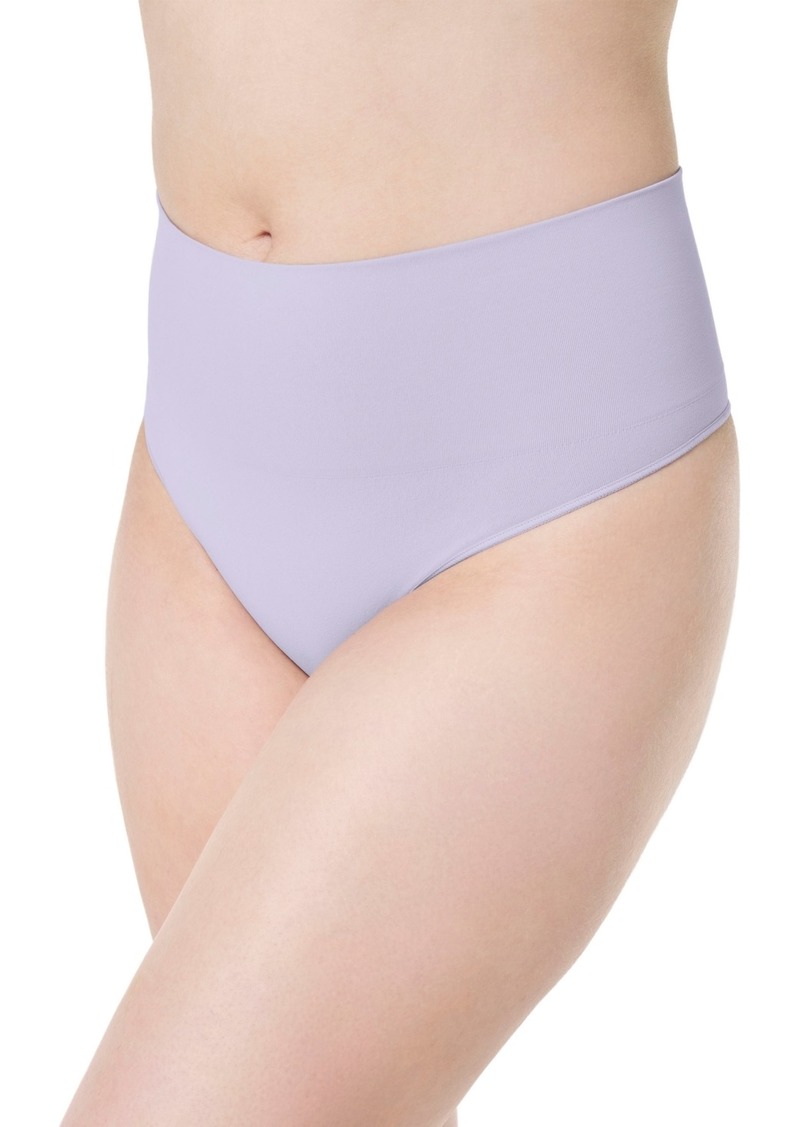 Spanx Women's EcoCare Shaping Thong Underwear 40048R - Violet Air