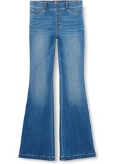 SPANX Women's High-Rise Flared Stretch-Denim Jeans, Vintage Indigo