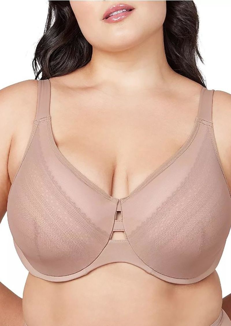 SPANX Womens Illusion Lace Minimizer Bra