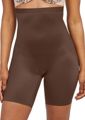 Spanx Thinstincts 2.0 High-Waisted Mid-Thigh Short - Cafe Au Lait