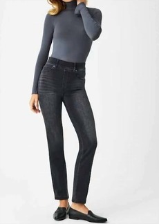 Spanx Straight Leg Jean In Black