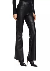 Spanx Stretch Faux Leather Flare Pants