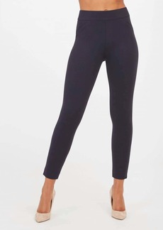 Spanx The Perfect Pant Ankle Backseam Skinny In Classic Navy