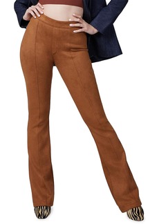 Spanx Womens Mid-Rise Solid Flared Pants