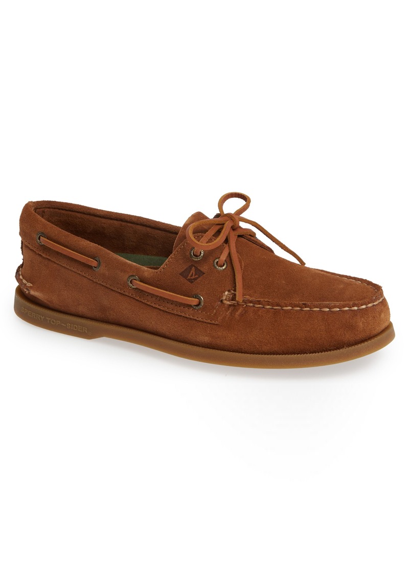 sperry top sider suede