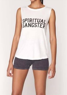 Spiritual Gangster Gangsta Muscle Tank In Stone