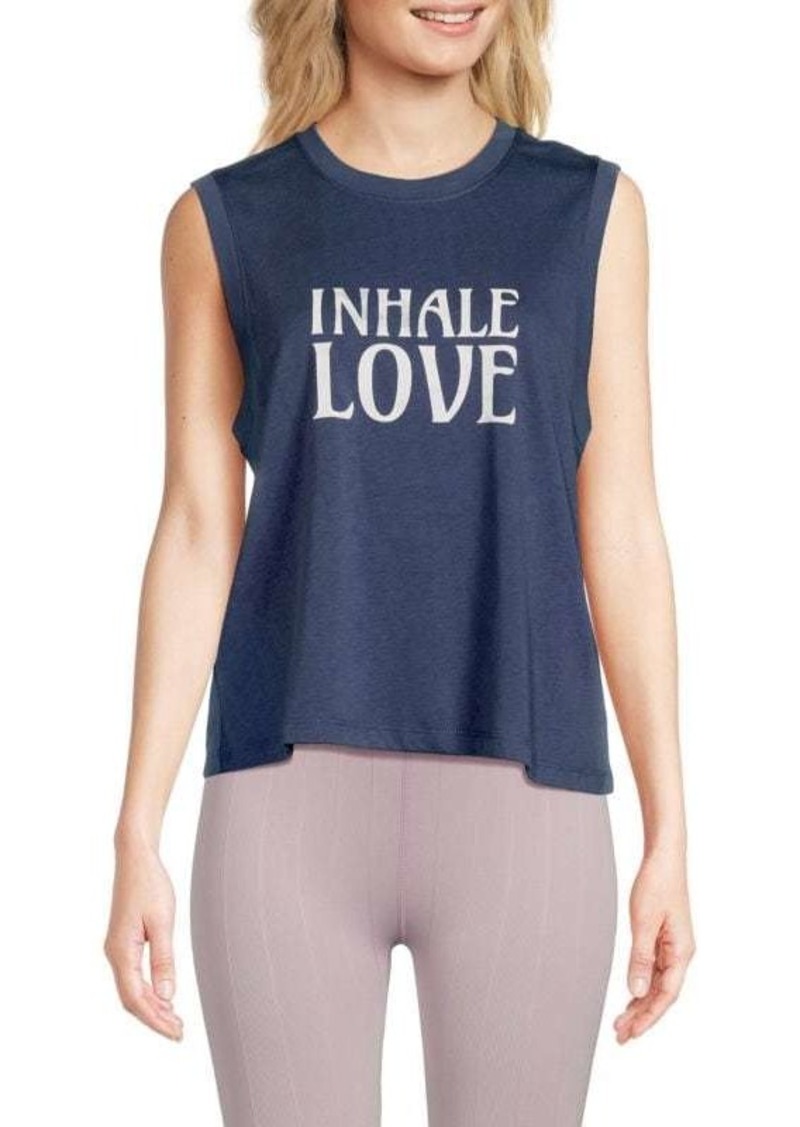 Spiritual Gangster Inhale Love Muscle T-Shirt