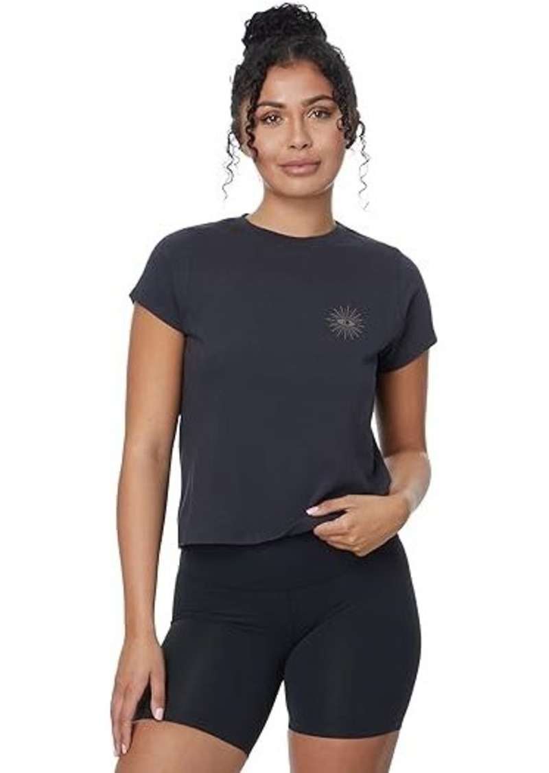 Spiritual Gangster Intuitive Eye Lila Short Sleeve Tee