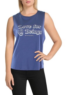 Spiritual Gangster Love For All Beings Womens Graphic Sleeveless Tank Top