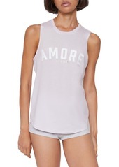 Spiritual Gangster Amore Muscle Tank in Wisteria at Nordstrom