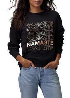 Spiritual Gangster Bridget Namaste Raglan Sleeve Sweatshirt