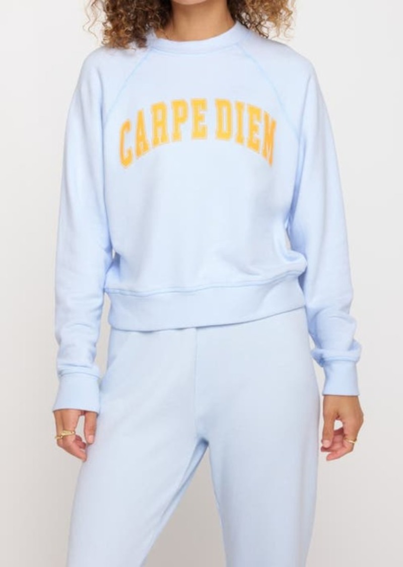 Spiritual Gangster Carpe Diem Forever Cotton & Modal Sweatshirt