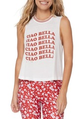 Spiritual Gangster Ciao Bella Crop Tank in Stone at Nordstrom