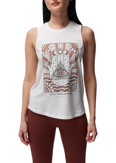 Spiritual Gangster Do All Things With Love Cotton & Modal Muscle Tank