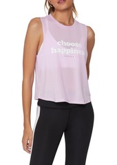Spiritual Gangster Happiness Active Crop Tank in Pixie Dust at Nordstrom