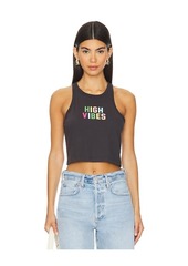 Spiritual Gangster High Vibes Sienna Crop Tank Top