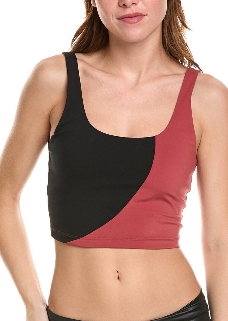 Spiritual Gangster Indie Colorblocked Crop Tank