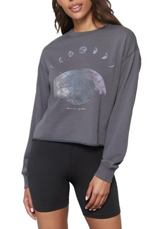 Spiritual Gangster Moon Dream Mazzy Sweatshirt in Slate at Nordstrom