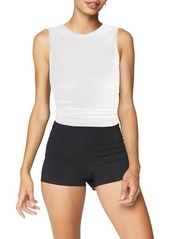 Spiritual Gangster Twisted Open Back Tank in White at Nordstrom