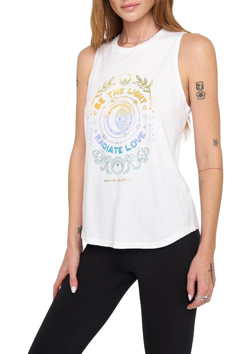 Spiritual Gangster Women's The Light Jade Muscle Tank