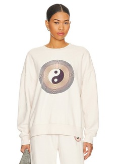 Spiritual Gangster Yin Yang Relaxed Sweatshirt