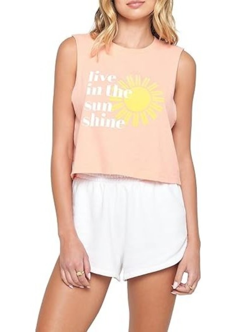 Spiritual Gangster Sun Shine Callie Crop Tank