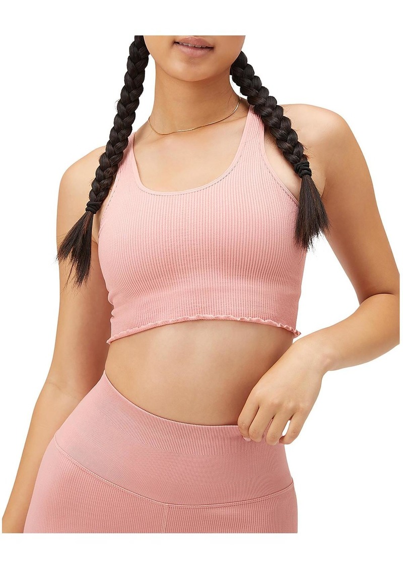 Spiritual Gangster Womens Ribbed Racerback Crop Top