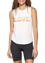 Spiritual Gangster Love Graphic Muscle Tank in Stone at Nordstrom