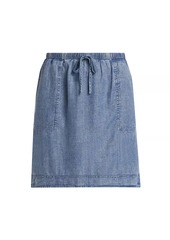 Splendid Alice Drawstring A-Line Miniskirt