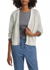 Splendid Audrey Cotton V-Neck Cardigan