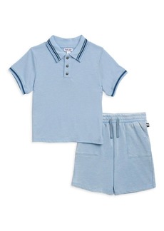 Splendid Baby Boy's & Little Boy's Huntington Polo Shirt & Shorts Set