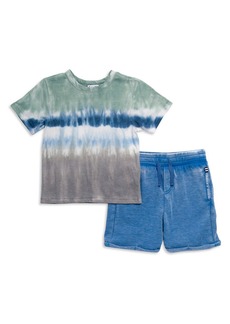 Splendid Baby Boy's & Little Boy's Surf Tie-Dye T-Shirt & Shorts Set