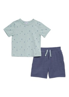 Splendid Baby Boy's & Little Boy's Under The Palms T-Shirt & Shorts Set