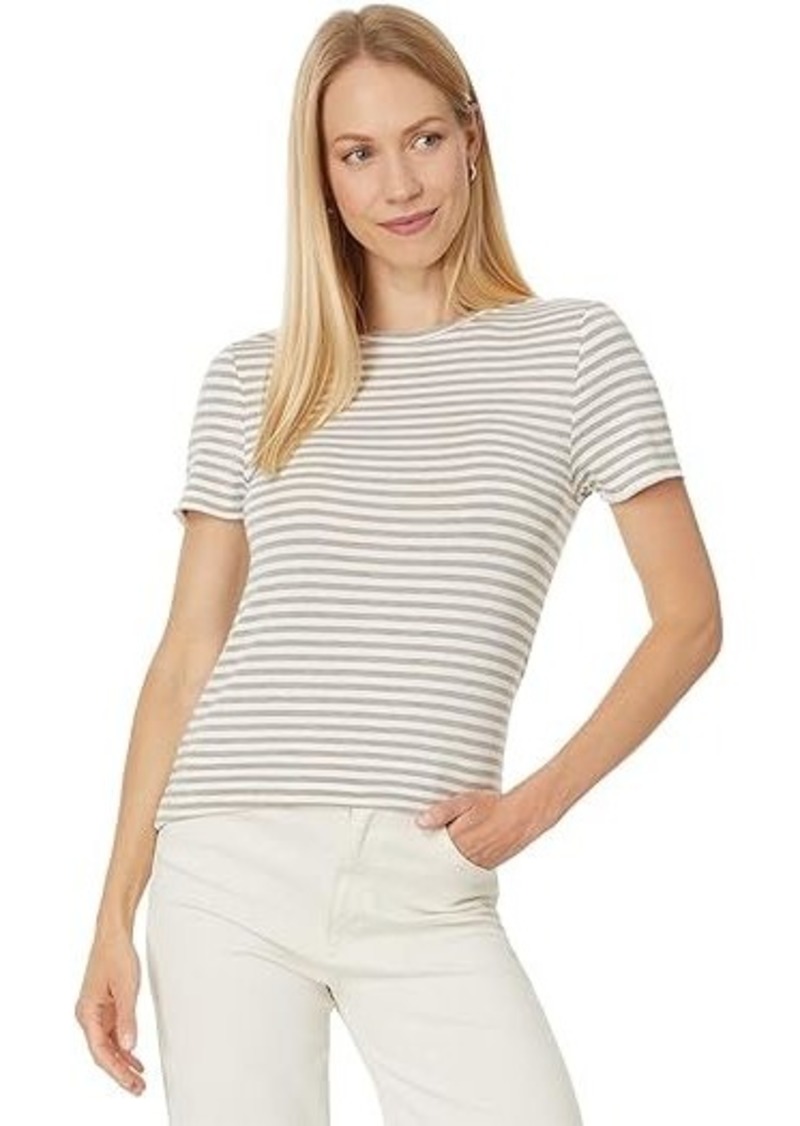 Splendid Bam boo Stripe Quarter Sleeve