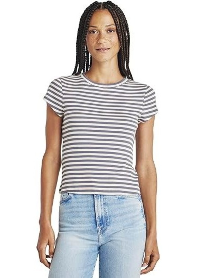 Splendid Benson Striped Short Sleeve Crew Tee