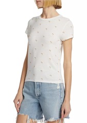 Splendid Candice Printed Crewneck T-Shirt