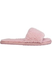 Splendid Carmen Womens Faux Shearling Wool Blend Slide Slippers