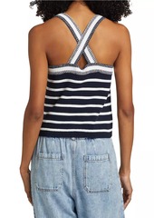 Splendid Clarissa Striped Knit Sweater Tank