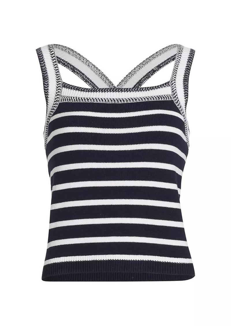 Splendid Clarissa Striped Knit Sweater Tank