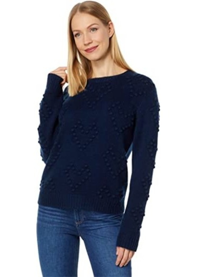 Splendid Daphne Bobble Heart Sweater
