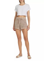 Splendid Eden Knit Shorts