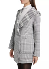 Splendid Elliott Reversible Plaid Hooded Coat