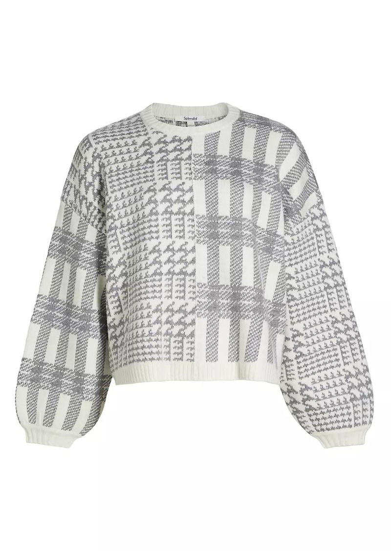 Splendid Elliott Plaid Sweater